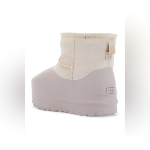 New UGG CLASSIC MINI PUMPED MOLDED CERAMIC SUEDE ALL GENDER BOOTS SIZE US M6/W7 - Picture 12 of 15